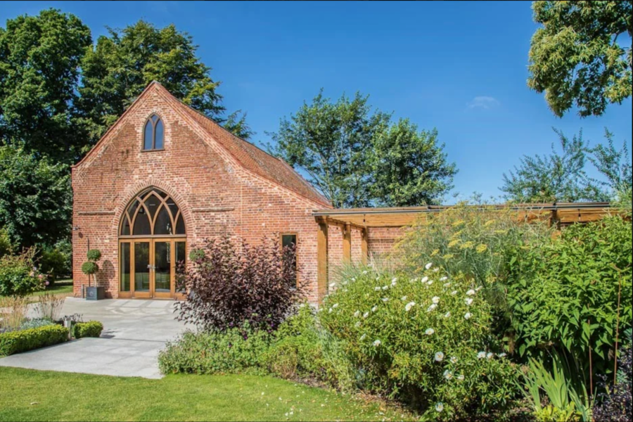 Front View of Alby Reading Room