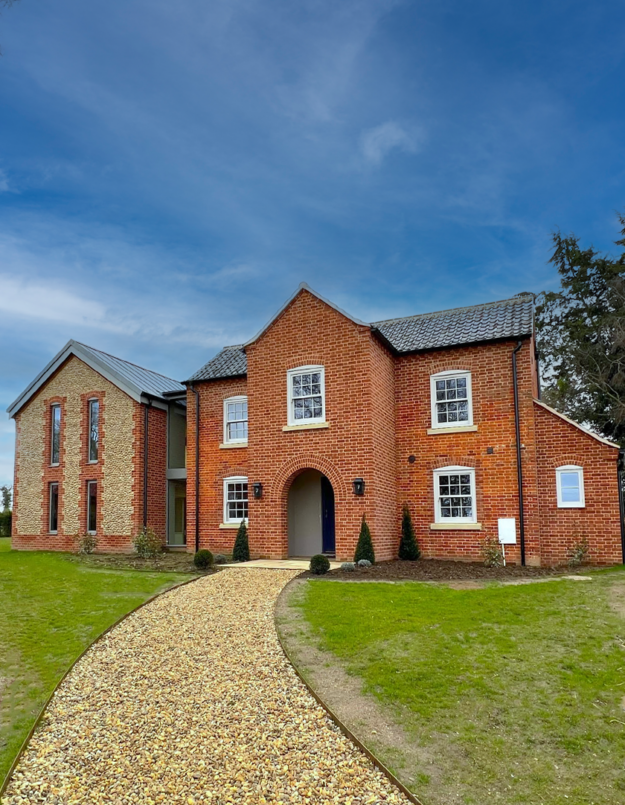 Brick House Renovation at Wood Dalling